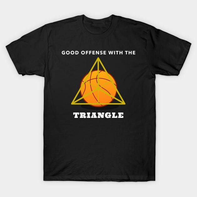 Good Offense with the Triangle T-Shirt by Godynagrit